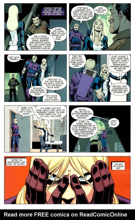 Read Online Hawkeye Mockingbird Comic Issue