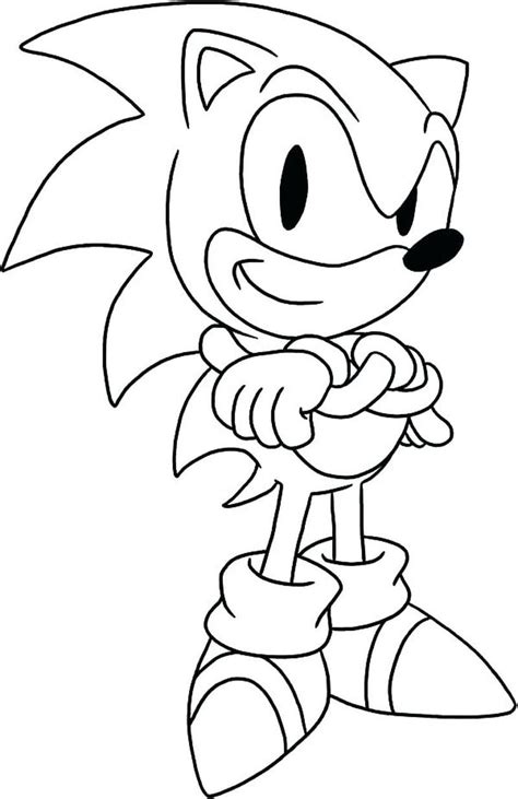 Sonic The Hedgehog Coloring Pages - Free Download