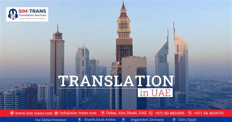 Translation In Dubai