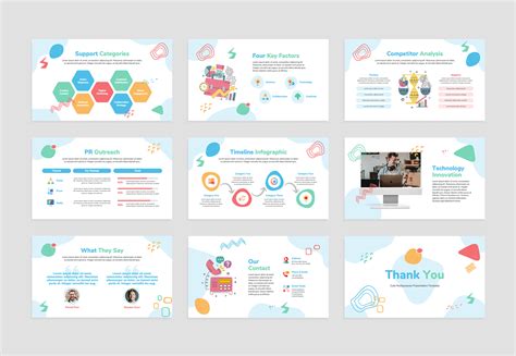 Cute Multipurpose Presentation Powerpoint Template For 21