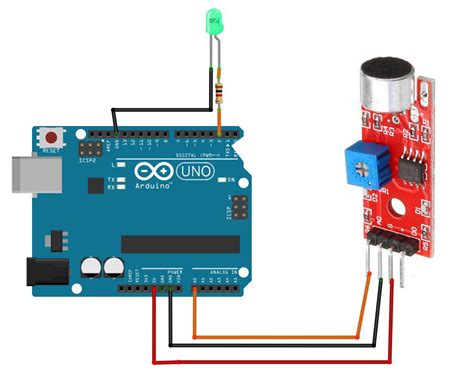 Clap Switch Using Sound Sensor Arduino Visuino Visual Development