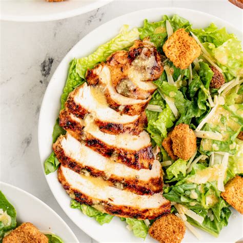 Grilled Chicken Caesar Salad Nutmeg Nanny