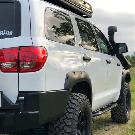 2008 2022 Toyota Sequoia Black Window Trim Garage Alpha Offroad