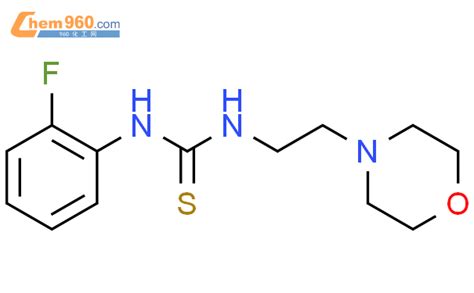 6551 81 1 1 2 fluorophenyl 3 2 morpholin 4 yl ethyl thioureaCAS号