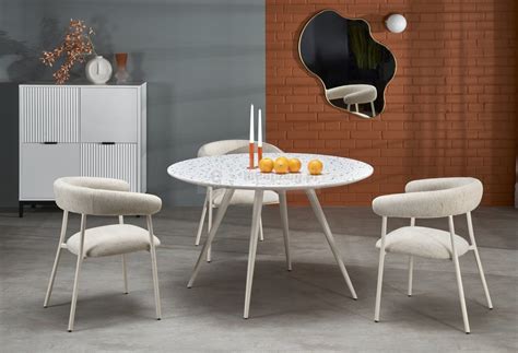 Okrągły stół 120 cm Aramis, stół do jadalni okrągły Aramis, stół do