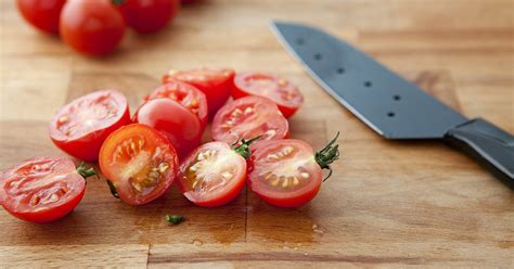 Technique Simple Et Rapide Pour Couper Les Tomates Cerises Recettes