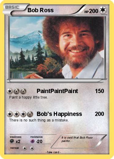 Pokémon Bob Ross 18 18 Paintpaintpaint My Pokemon Card