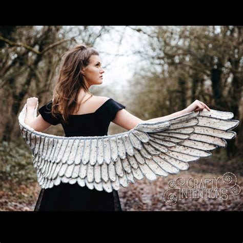 Feather Wing Shawl Crochet Pattern Shawl Crochet Pattern Crochet Feather Crochet Shawl