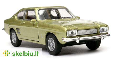 Ford Capri 1969 Alyvuogių Modeliukas 1 34 Welly Skelbiu lt