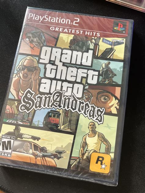 Gta Grand Theft Auto San Andreas Greatest Hits Playstation 2 Ps2 Neu