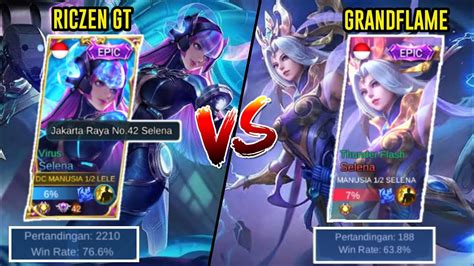 Selena Riczen Gt Vs Selena Grandflame Mobile Legends Youtube