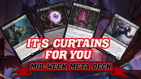 IT S CURTAINS FOR YOU Legacy Challenge Winning Monoblack Scam Deck MTG