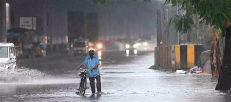 Imd Hyderabad Forecasts Two Days Of Heavy Rainfall Yellow