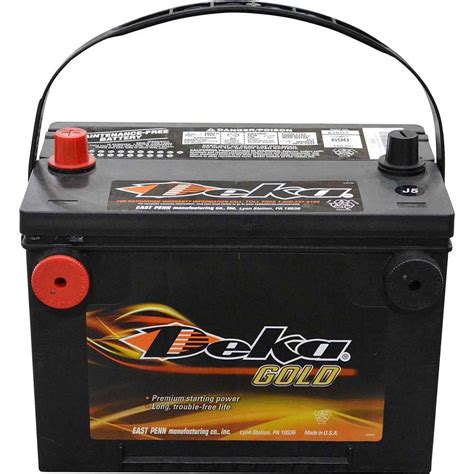 12V Wet Tractor Battery | Deka 28490 | Agri Supply