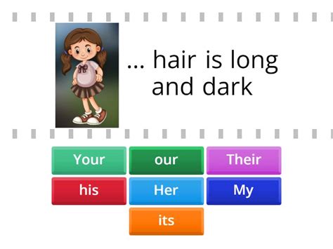 Possessive Pronouns Find The Match