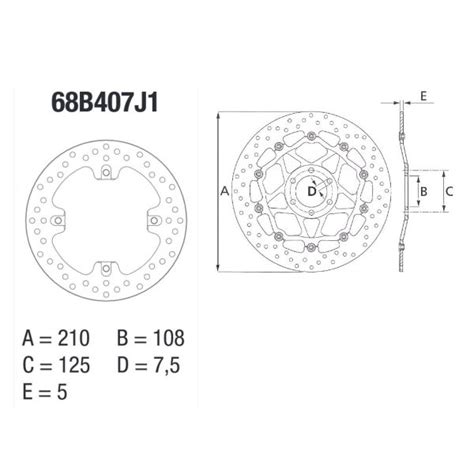 Disque De Frein Brembo Brembo Serie Oro Rond Fixe Mv Agusta F R Brutale