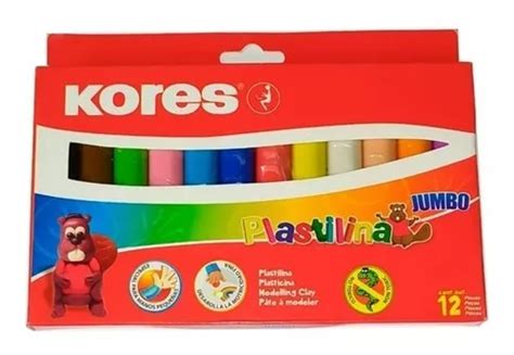 Massa De Brincar Jumbo Kores X Colors Mercadolivre