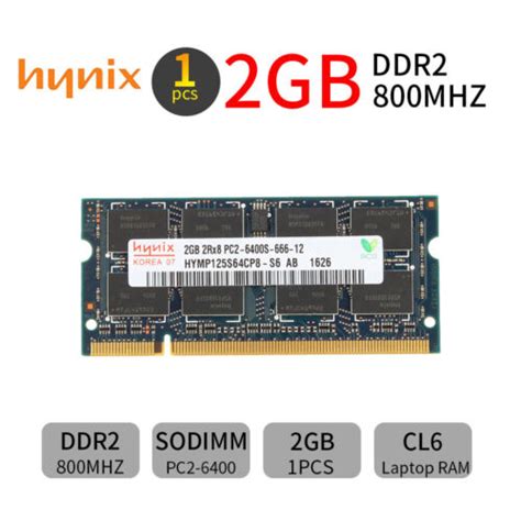 Hynix 16gb 8gb 4gb 2g Ddr2 800mhz Pc2 6400s 200pin Laptop Notebook