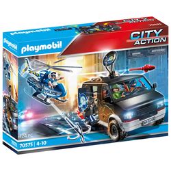 Playmobil City Action Le Poste De Police Et Cambrioleur