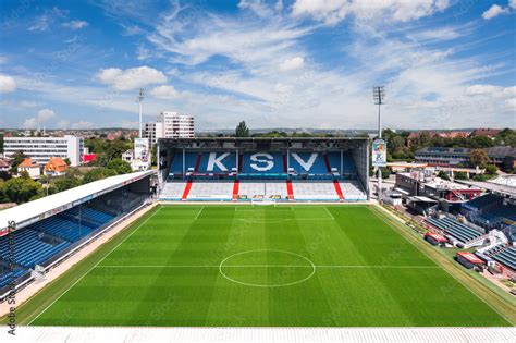 Aerial Summer View Of Holstein Stadion Home Stadium For Bundesliga