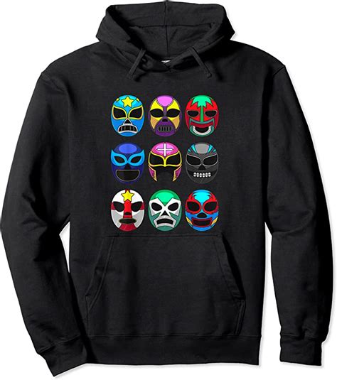 Sale Cool Lucha Libre Wrestlers Masks Funny Wrestling Gift Fan T Shirts - Tees.Design