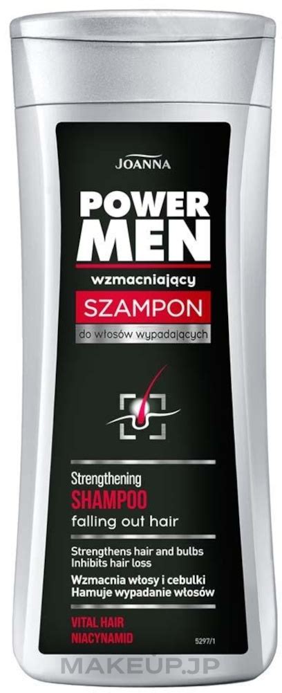 Joanna Power Men Strengthening Shampoo Falling Out Hair Anti Hair Loss Shampoo Makeupjp