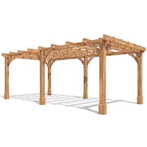 Dunster House M X M Solid Wood Pergola Wayfair Co Uk