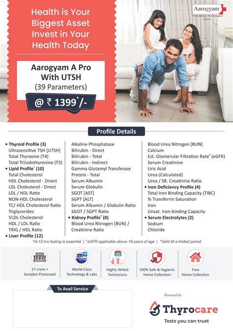 Aarogyam A Pro With Utsh Thyrocare Aarogyam Centre