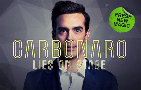 Michael Carbonaro Lies On Stage Chevalier Theatre