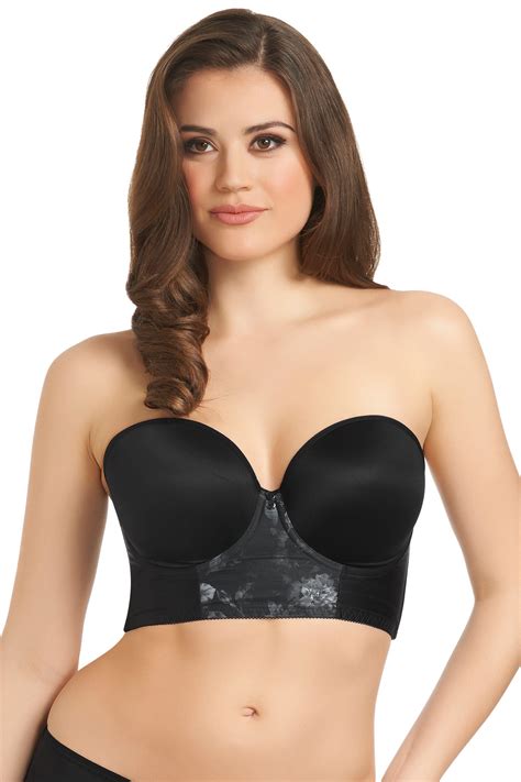 Freya Deco Shape Underwire Molded Strapless Longline Bra AA1462