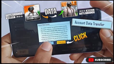 Bgmi Data Transfer To Pubg Mobile How To Transfer Bgmi Id To Global