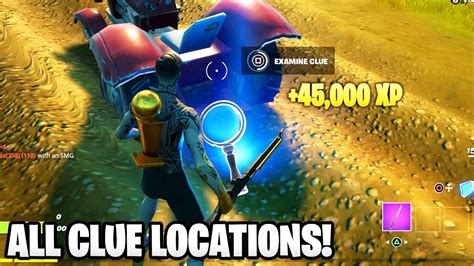 Search The Farm For Clues All Locations Fortnite Week 4 Legendary