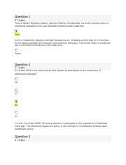 Hcm Week Mastery Exercise Docx Question Pts True Or