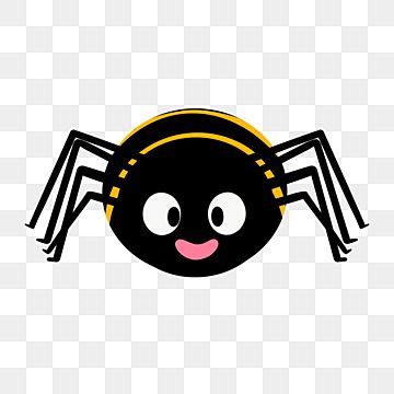 Spiders Cute Clipart PNG Images, Cartoon Cute Spider Clipart Spider ...