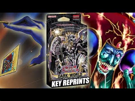 Yu Gi Oh Dark World Structure Deck Key Reprints Youtube