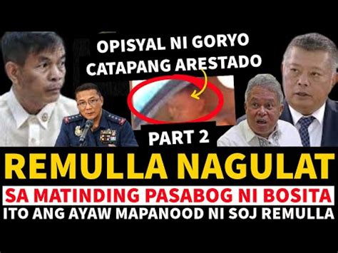 REMULLA NAGULAT SA MATINDING PASABOG NI CONG BOSISTA BOYING BUTATA