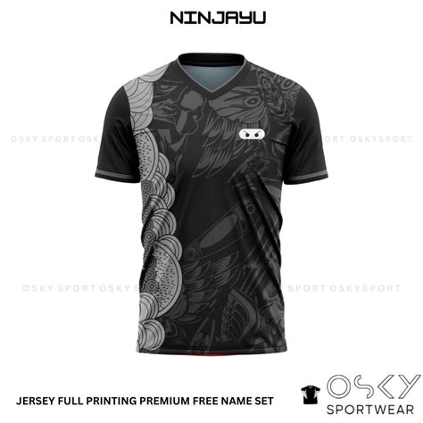 Jual BAJU JERSEY ESPORT NINJAYU 2024 TERBARU GRATIS NICKNAME Shopee