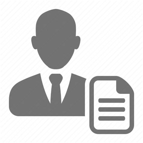 Businessmen, cv, employee, job, profile, resume icon - Download on ...