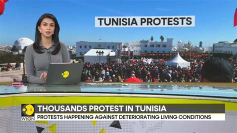 Thousands Protest Against The Socio Economic Crisis In Tunisia World News