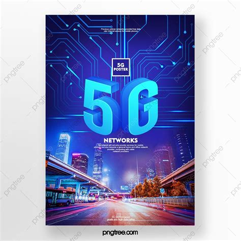5g Communication Technology Poster Template
