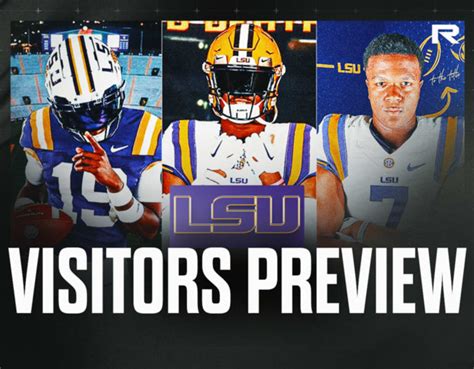 Official Visitors Star Recruits Head To Tiger Stadium As LSU Hosts