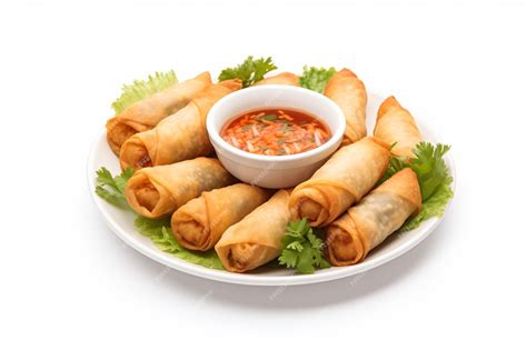 Premium Ai Image Picture Of Cha Gio Spring Rolls