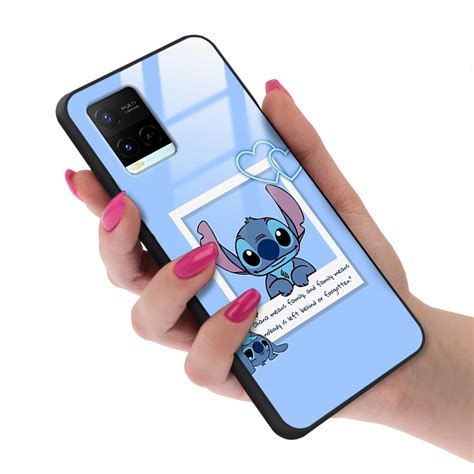 Etui Premium Glass Szklane Do Vivo Y S Lilo Stitch Dzieci Ce Modne