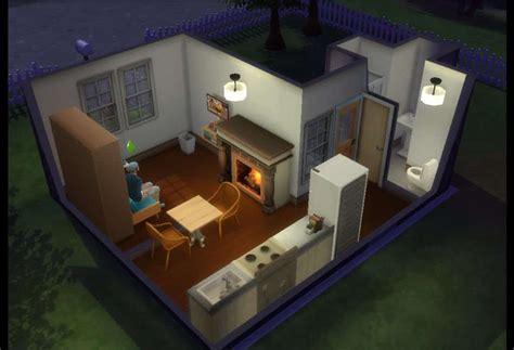 Tiny House Floor Plans Sims 4 House Design Ideas