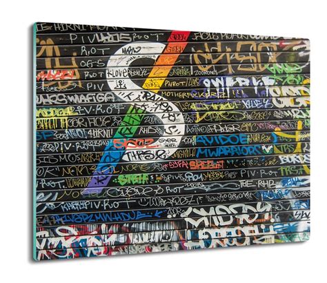 z foto deska splashback Ściana graffiti mur 60x52 ArtprintCave