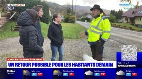 Coulée de boue à Sewen les habitants pourront rentrer chez eux une