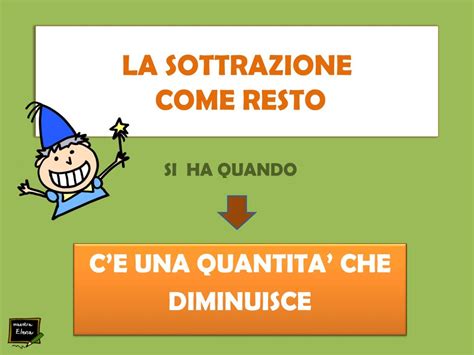 Ppt La Sottrazione Powerpoint Presentation Free Download Id5292124