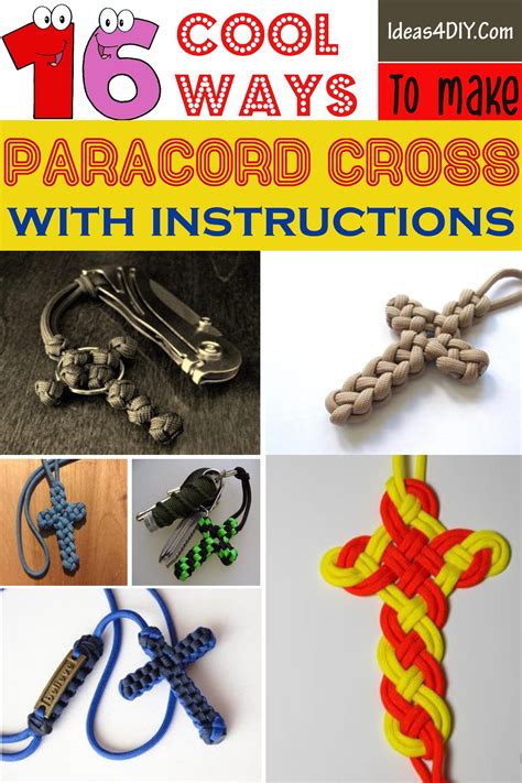 16 cool ways to make paracord cross – Artofit