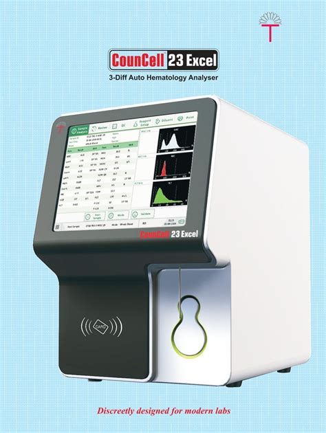 Tulip Diagnostic Automatic Hematology Cell Counter Part At