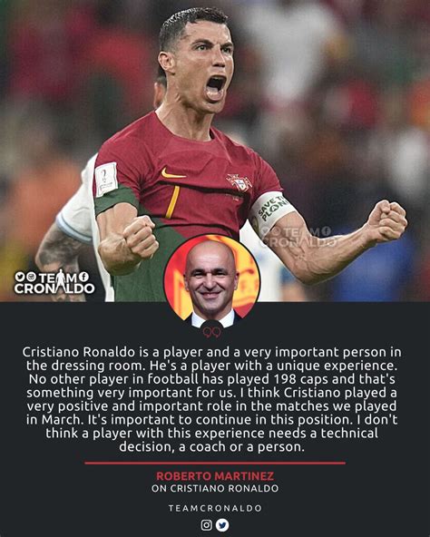 Tcr On Twitter 🎙🇵🇹 Roberto Martinez Portugal Coach On Cristiano